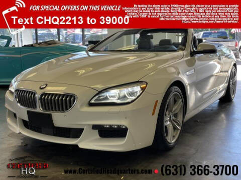 2018 BMW 6 Series for sale at CERTIFIED HEADQUARTERS in Saint James NY