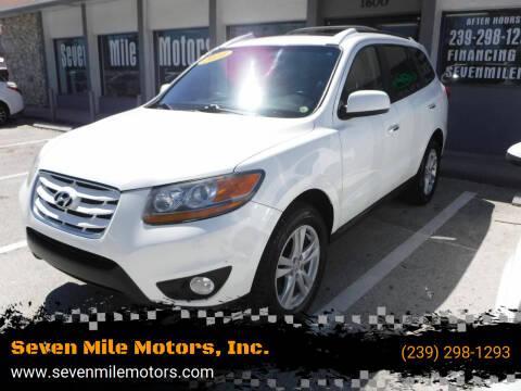 2010 Hyundai Santa Fe for sale at Seven Mile Motors, Inc. in Naples FL