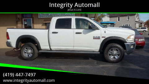 2015 RAM 2500 for sale at Integrity Automall in Tiffin OH