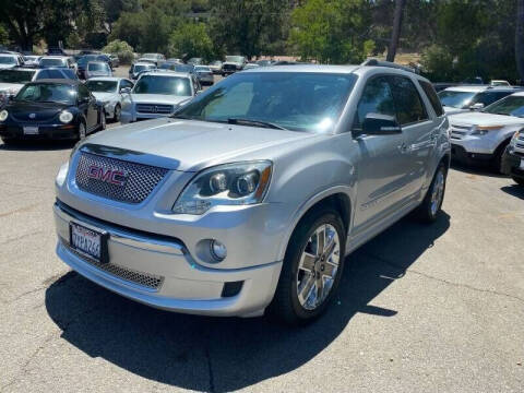 2012 GMC Acadia for sale at Integrity HRIM Corp in Atascadero CA