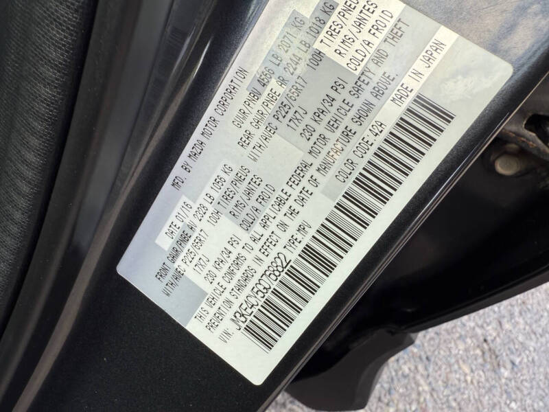 2016 Mazda CX-5 Touring