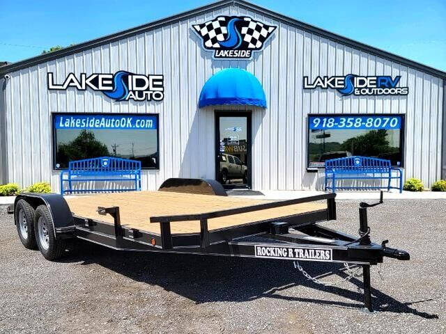 2022 Rocking R 83x18 Car Trailer for sale at Lakeside Auto RV & Outdoors in Cleveland OK