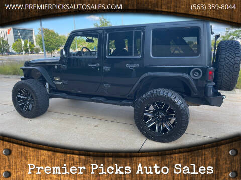 Jeep Wrangler Unlimited For Sale in Bettendorf, IA - Premier Picks Auto  Sales