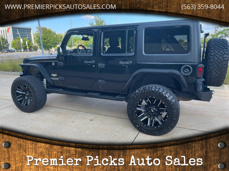 2007 Jeep Wrangler Unlimited for sale at Premier Picks Auto Sales in Bettendorf IA