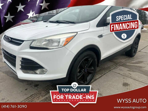 2015 Ford Escape for sale at Wyss Auto in Oak Creek WI