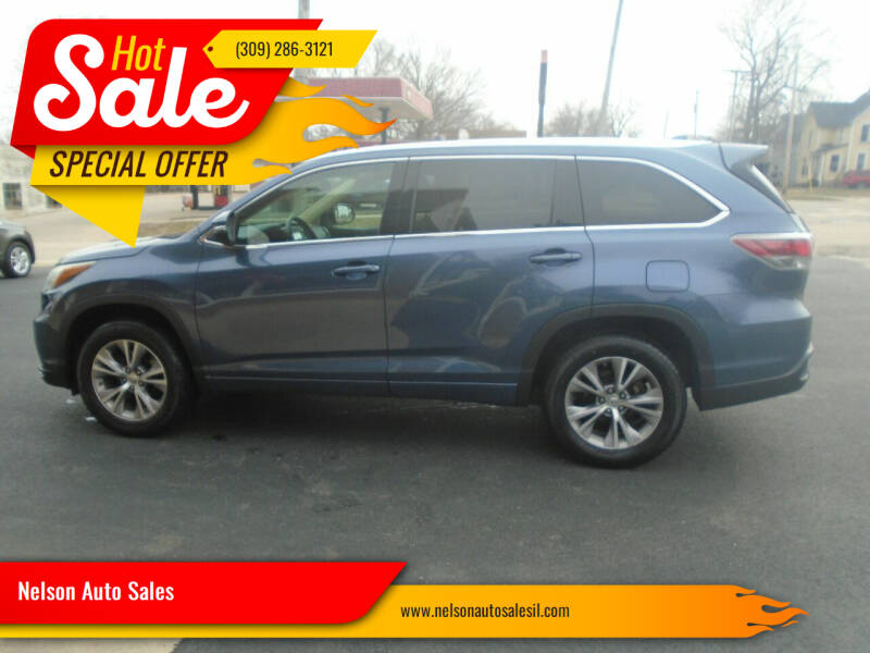 2015 Toyota Highlander for sale at Nelson Auto Sales in Toulon IL