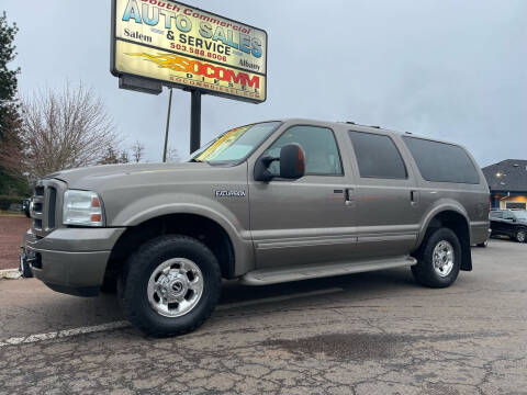 2005 Ford Excursion for sale at South Commercial Auto Sales Albany in Albany OR