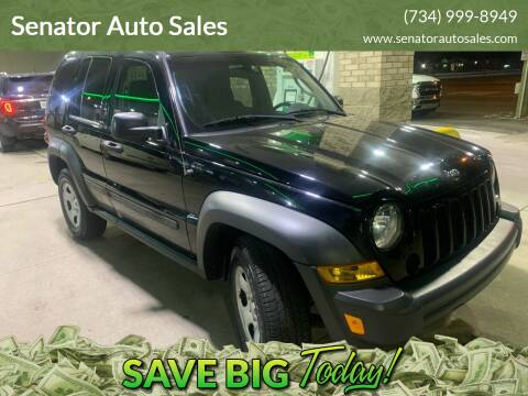 2006 Jeep Liberty for sale at Senator Auto Sales in Wayne MI