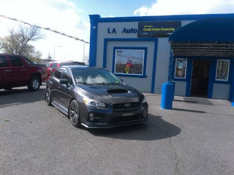 2016 Subaru WRX for sale at LA AUTO RACK in Moses Lake WA
