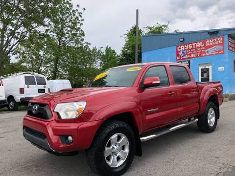 2012 Toyota Tacoma for sale at Crystal Auto Sales Inc in Nashville TN