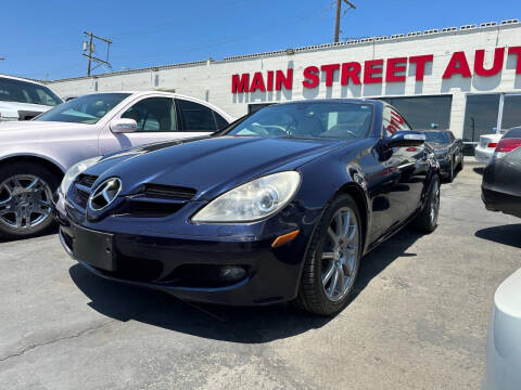 2005 Mercedes-Benz SLK for sale at Main Street Auto in Vallejo CA