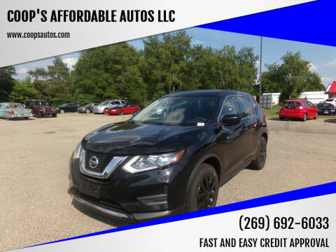2017 Nissan Rogue for sale at COOP'S AFFORDABLE AUTOS LLC in Otsego MI