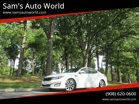 2015 Kia Optima for sale at Sam's Auto World in Roselle NJ