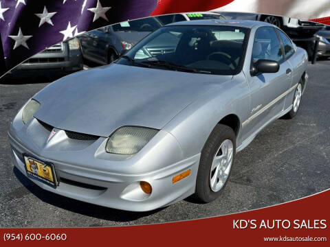 2002 Pontiac Sunfire for sale at KD's Auto Sales in Pompano Beach FL