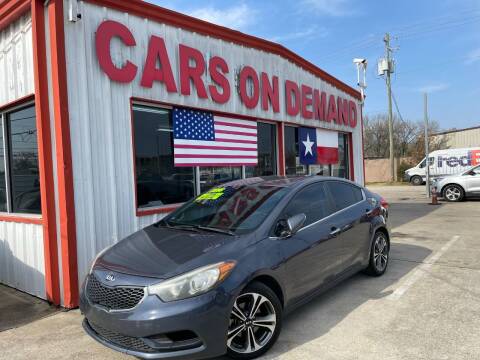2016 Kia Forte for sale at Cars On Demand 3 in Pasadena TX