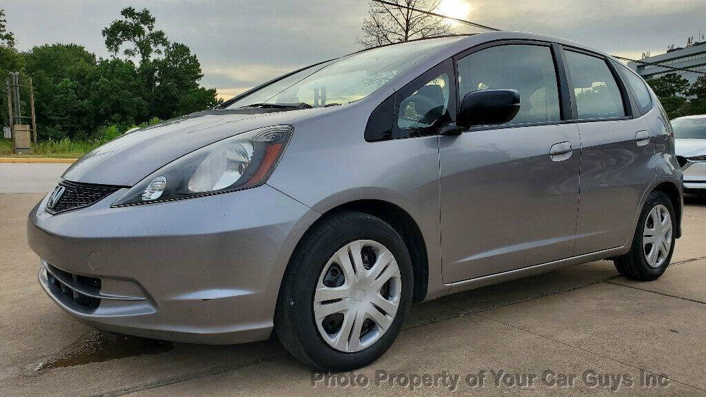 Gray 2010 Honda Fit Base Base 4dr Hatchback 5A 1