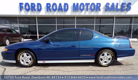 2003 Chevrolet Monte Carlo for sale at Ford Road Motor Sales in Dearborn MI