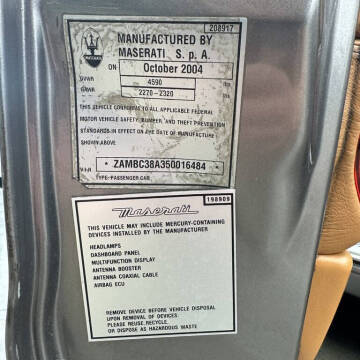 2005 Maserati Coupe GT