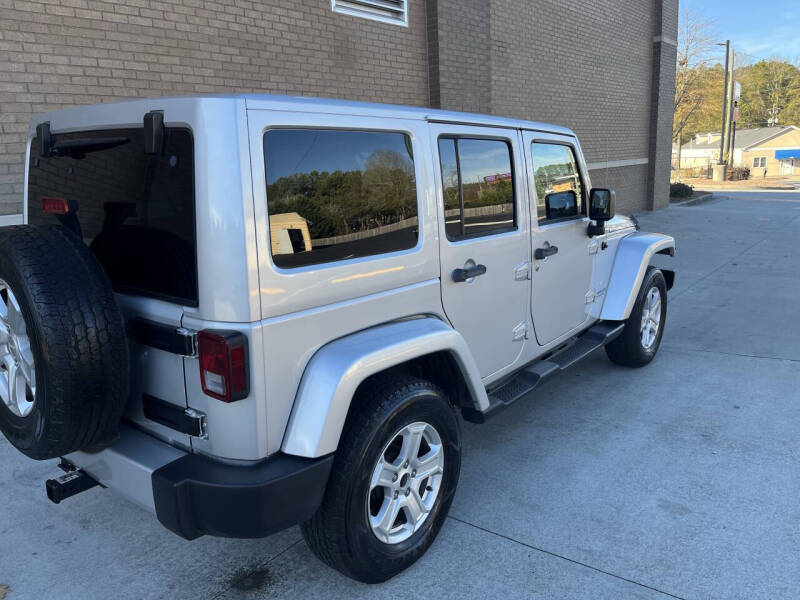 2012 Jeep Wrangler Unlimited Sahara