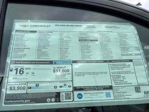 2026 Chevrolet Tahoe High Country