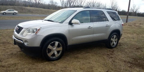 2010 GMC Acadia for sale at Motorsport Garage in Neshanic Station NJ