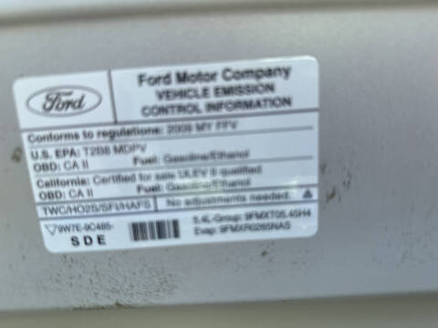 2009 Ford E250 CARGO VAN