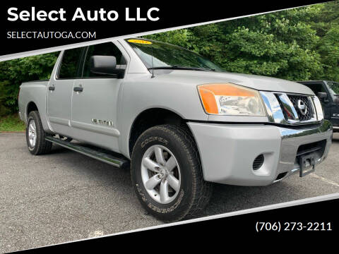 2012 Nissan Titan for sale at Select Auto LLC in Ellijay GA