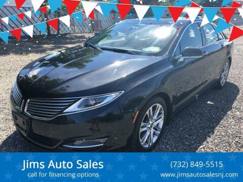 2013 Lincoln MKZ for sale at Jims Auto Sales in Lakehurst NJ
