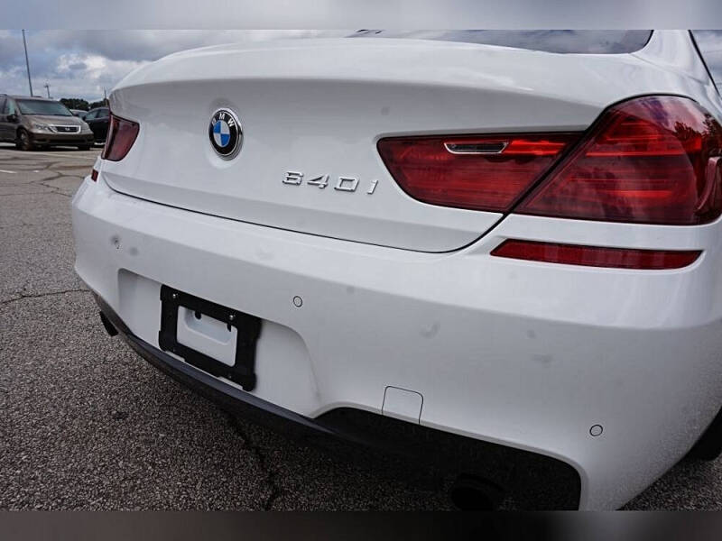 2015 BMW 6 Series 640i Gran Coupe
