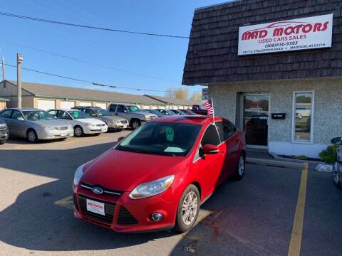 2012 Ford Focus for sale at MAD MOTORS in Madison WI