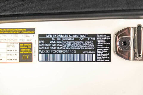 2011 Mercedes-Benz E-Class E 550