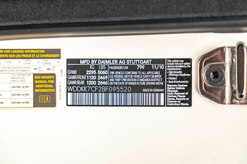 2011 Mercedes-Benz E-Class E 550