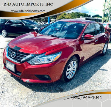 2018 Nissan Altima for sale at R-D AUTO IMPORTS, Inc in Charlotte NC
