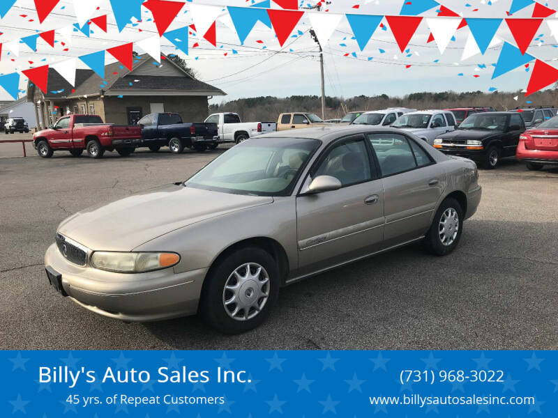 2002 Buick Century for sale at Billy's Auto Sales in Lexington TN