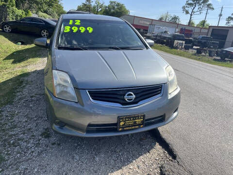 2012 Nissan Sentra for sale at SCOTT HARRISON MOTOR CO in Houston TX