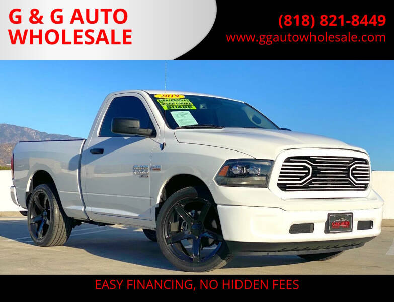 2019 RAM 1500 Classic for sale at G & G AUTO WHOLESALE in North Hollywood CA