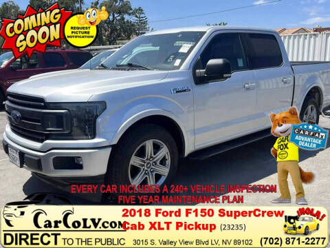 2018 Ford F-150 for sale at The Car Company in Las Vegas NV