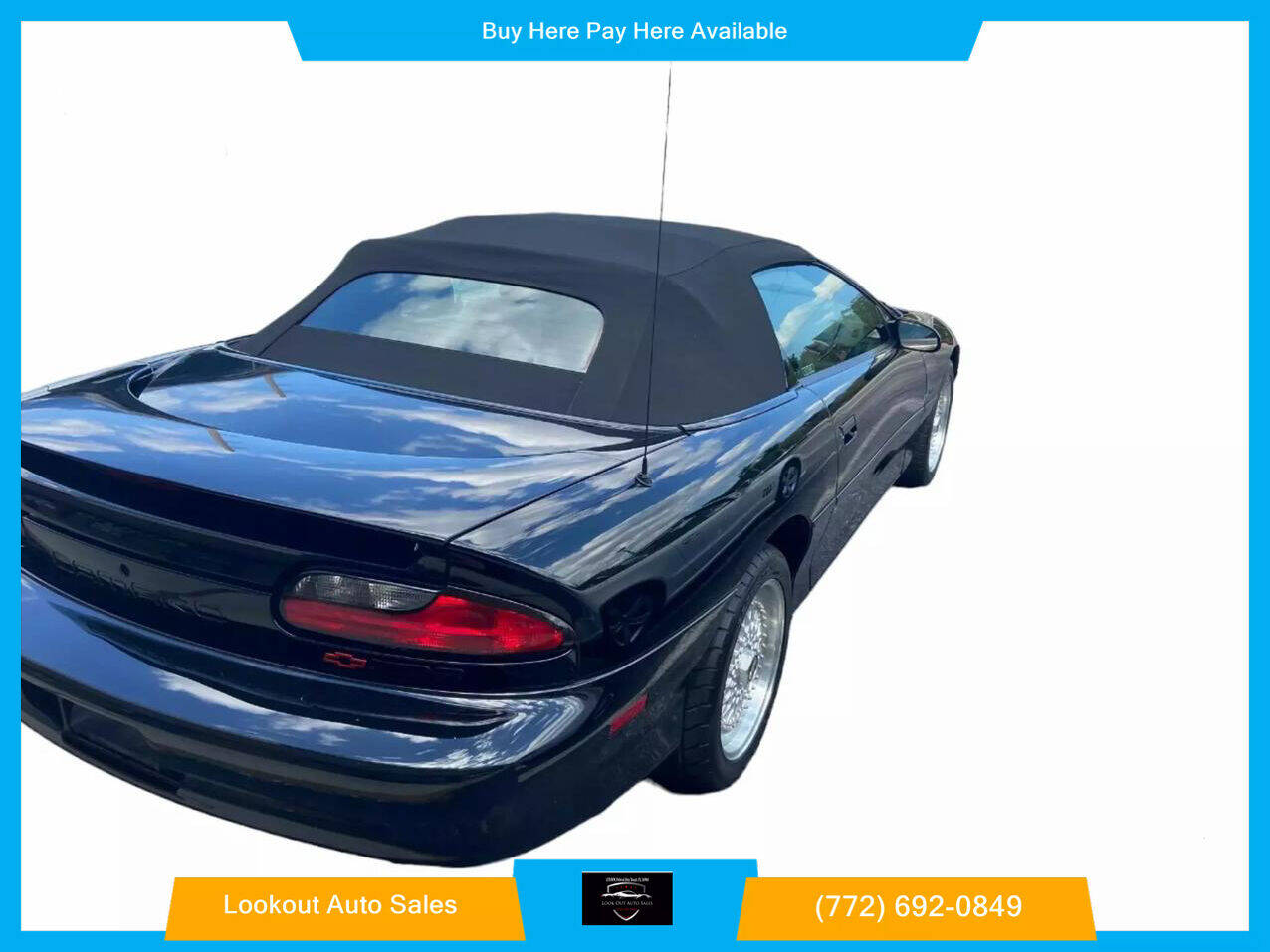 1995 Chevrolet Camaro for sale at Lookout Auto Sales in Stuart, FL