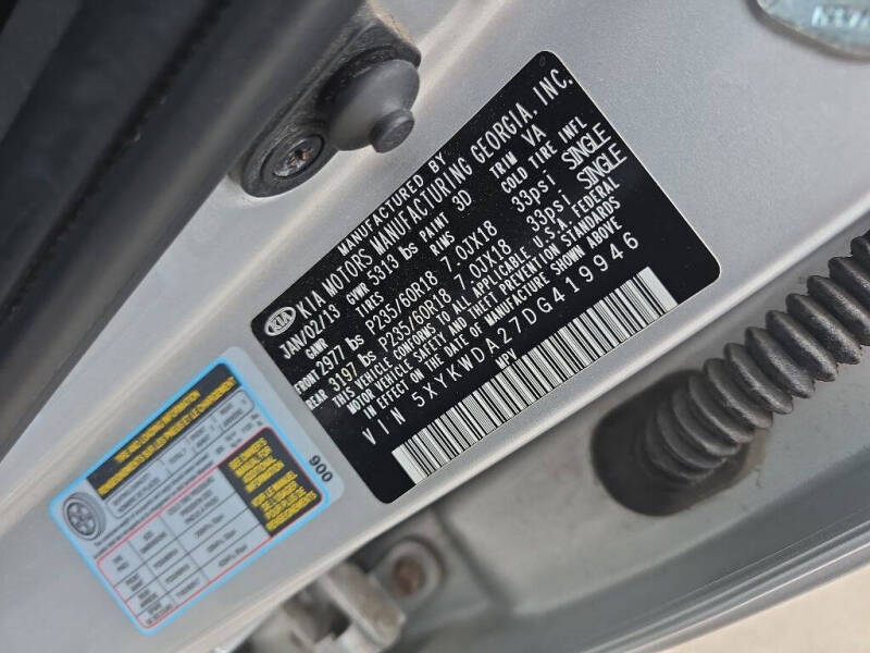 2013 Kia Sorento SX