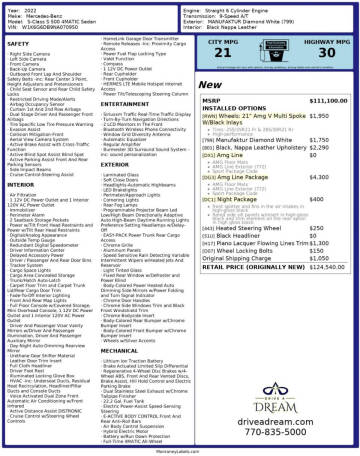 2022 Mercedes-Benz S-Class S 500 4MATIC