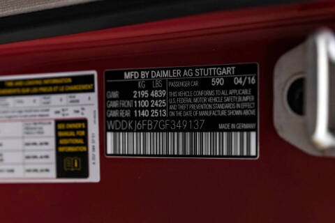 2016 Mercedes-Benz E-Class E 400