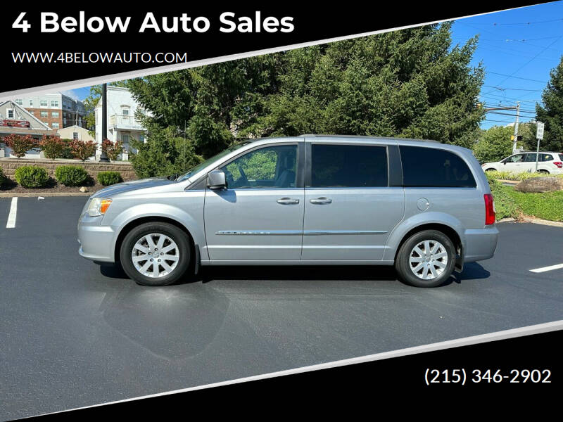 2013 Chrysler Town and Country for sale at 4 Below Auto Sales in Willow Grove PA