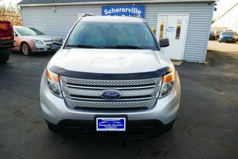 2013 Ford Explorer for sale at SCHERERVILLE AUTO SALES in Schererville IN