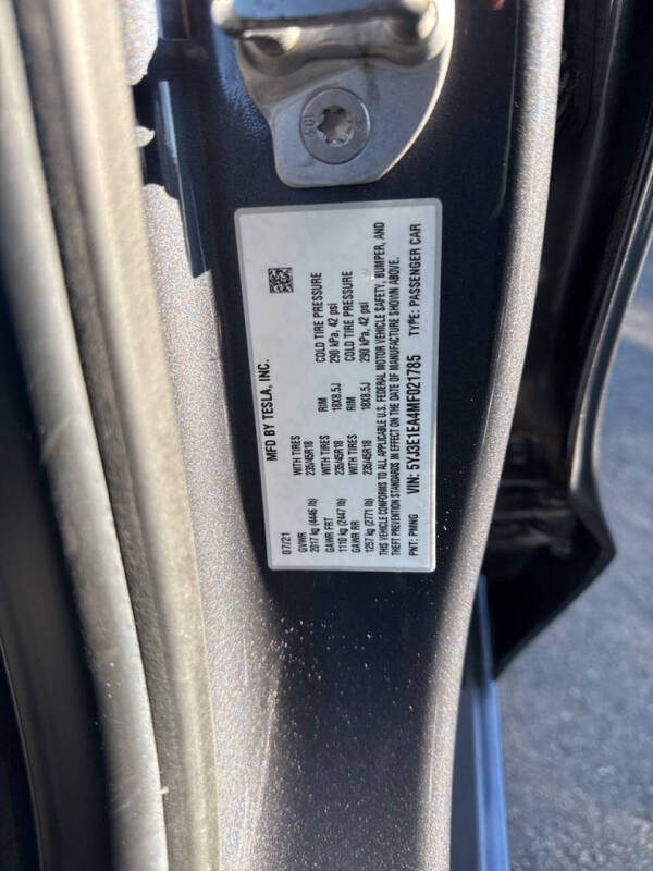 2021 Tesla Model 3 Standard Range Plus