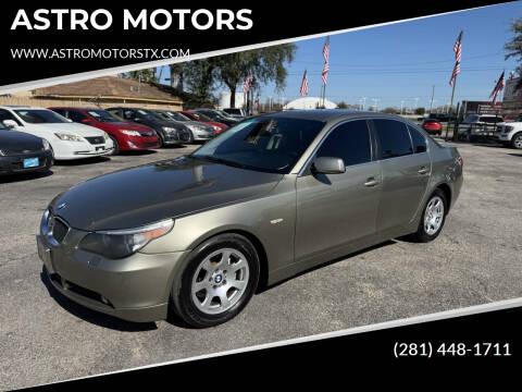 2004 BMW 5 Series for sale at ASTRO MOTORS in Houston TX
