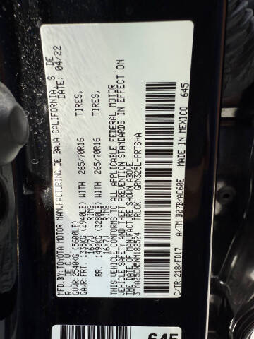 2022 Toyota Tacoma TRD Off-Road