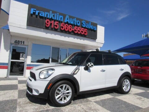 2014 MINI Countryman for sale at Franklin Auto Sales in El Paso TX