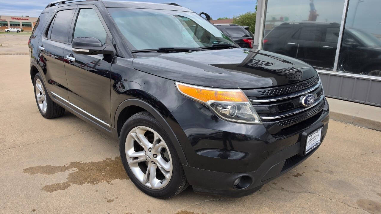 2014 Ford Explorer Limited AWD 4dr SUV - Tuxedo Black Metallic exterior view 2