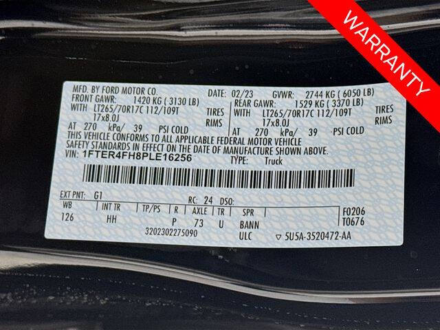 2023 Ford Ranger Lariat