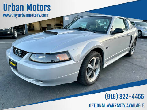2002 Ford Mustang for sale at Urban Motors in Sacramento CA
